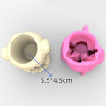 Miniatyrbild 3 av 11: Nonstick Cutet Bön Flicka Pennhållare Form Blomkruka Form Gör-det-själv-hantverk Prydnadsverktyg gör-det-själv- form