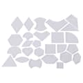 27 st Blandade Handgjorda Quiltschabloner DIY Verktyg Patchwork Quilter Quiltmaterial