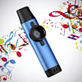 Pikkukuva 2 / 11: Metalli Kazoo Värikäs Kazoo Säädettävä Sävy Kazoo Musiikki-instrumentti Lahja Lapselle Gold