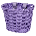 Miniatyrbillede 1 af 11: Cykler Fletkurv Foran Styrkurv til Børnecykler og Løbehjul Purple