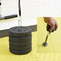 Miniatyrbillede 3 af 7: Fitness Vægt Belastning Pin Håndvægt Stativ Serveringsbakke Vægtede Plader Holder