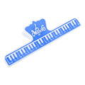 Miniatyrbillede 1 af 11: Nodeklemme i farver til noder, plastik musikbogside, nodeklemme, klaverholder Blue