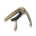Miniatyrbilde 1 av 11: Capo for Gitar, 2 i 1 Sink-legering Tuningsklemme for Elektrisk Gitar Klemmetuner Bronze