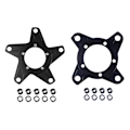 Pikkukuva 9 / 10: Bafang Ebike BBS01 BBS02 Pyörän Keskimoottori Hämähäkki Ketjupyörän Sovitin 104B/130BCD Black A