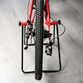 Miniatyrbillede 4 af 10: Foldbart Lodret Cykelstativ Reparationsgulvstativ Racercykel Trekantstativ