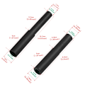 Miniatyrbilde 5 av 9: 2 stk. Golfforlengerstenger Driver Fairway Golfs Skaftforlenger Forlengelse