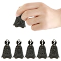 Pikkukuva 2 / 8: 5 kpl/setti rautakellot Mini-kellot Antiikkiset kellot DIY-avaimenperäriipuksiin