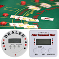 Miniatyrbilde 4 av 11: Profesjonell kasino poker turnering timer flerbruks dealer timer klokke A