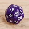 Pikkukuva 3 / 8: 6 kpl / sarja akryyli polyhedraaliset noppat TRPG-lautapeliin