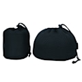 Miniatyrbillede 4 af 11: Nylon Net Drawstring Taske Udendørs Camping Bestik Organizers Opbevaringspose Large and Small