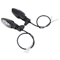 Miniatyrbillede 5 af 8: Par Motorcykel Blinklys LED Foran LED Gule Indikatorer 12V Passer til TRIUMPH Tiger 800/1200
