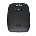 Miniatyrbilde 3 av 8: 4G LTE Mobil WiFi Låst opp 2100mAh Batteri Høyhastighets Bærbar Reise Hotspot Mini Router med SIM-kortspor Svart EU-versjon