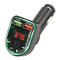 Miniatyrbillede 3 af 8: Universal Bluetooth-sender til bil med 7 farvede lys - forbedret musikadapter og oplader