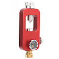 Miniatyrbillede 7 af 8: DIDEEP Scuba Adapter til dykkerudstyr Stor flaske til lille flaske 8MM Manometer 0.5L 1LRød
