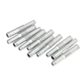 Miniatyrbillede 4 af 8: Universal Fit 50 stk. Aluminium Aircondition Slange Barbefitting til bil Lastbil Modifikation - 11 mm til 12,5 mm muffe