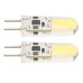 Miniatyrbillede 4 af 8: Silikon LED-lampe GY6.35 COB 1505 3W 12V 300LM - 2 stk.