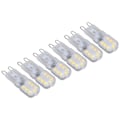 Miniatyrbilde 7 av 8: G9 Pære Dimbar Øyebeskyttelse Energibesparende 14 LED-er 3W Lyspære for Lysekrone Bordlampe 6 stk Naturlig Lys 220V