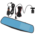 Miniatyrbilde 5 av 8: Dual Lens 1080P Speil Dash Cam med parkeringsmonitor og loop-opptak