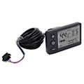 Miniatyrbillede 6 af 8: S866 Elektrisk Cykel Display LCD Meter 24V 36V 48V Elektrisk Scooter Kontrolpanel med SM Stik