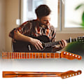 Miniatyrbilde 8 av 8: Maple 21 Bånd Elektrisk Gitarhals for TL Tele Utskifting