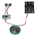 Miniatyrbild 6 av 8: 4 Minuters Ljudmodul Knappkontroll DIY Musik Ljud Tal Inspelningsbart Chip för DIY Ljudkort Julklappsaskar