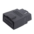 Miniatyrbillede 8 af 8: 16-polet OBD2-stikadapter Han til Hun ABS-plast Kodelæser Fejlcheck OBD-stik