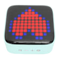 Miniatyrbild 6 av 8: Retro Pixel Style Mini Bluetooth-högtalare - Bärbar trådlös högtalare med LED färgglatt ljus för sovrum, kontor, sovsal och utomhus (grön)
