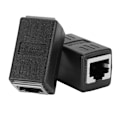 Miniatyrbilde 4 av 8: RJ45 LAN-kontaktkobling - hunn til hunn-adapter for Cat7/Cat6/Cat5e - pakke med 2