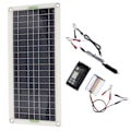 Pikkukuva 3 / 8: Kannettava aurinkopaneelisarja 12V 30W, 220W invertteriohjain, tehokas polykiteinen pii, 2 USB-porttia matkailuautoon, veneeseen, autoon