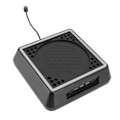 Pikkukuva 2 / 8: Pohjatuuletin Xbox Series X:lle, 2.4A 5V, 3 Tuuletusnopeutta, Kosketuskytkin, USB-tuuletin Valolistalla, Musta