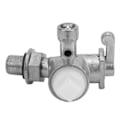 Miniatyrbillede 1 af 8: Metal Gas Brændstof Petcock Ventil Switch Erstatning for Robin EY15/EY20