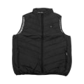 Miniatyrbilde 4 av 8: USB-oppvarmet vest - 3 varmenivåer, 4 varmesoner, menn kvinner, M01-stil, svart 3XL