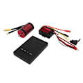 Miniatyrbilde 3 av 8: RC Brushless Motor ESC Kit 2845 Vanntett Motor 35A ESC Programmeringskortsett for 1/12 Fjernstyrt Bil 2800KV