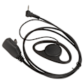 Miniatyrbillede 7 af 8: Walkie Talkie Ørestykke Elektropletteringsproces 1 Pin 2,5 mm To-vejs Radio Headset til Motorola Walkie Talkie 2 stk. Sæt
