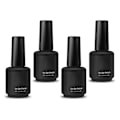 Miniatyrbillede 2 af 8: Gel Neglelak Sæt: Base Top Coat, Langvarig & Mat Finish (4 stk, 15ml)