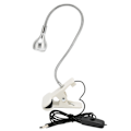 Miniatyrbillede 4 af 8: USB Svanehalslampe 1W DC3‑5V 360 Graders Fleksibel LED Svanehalslampe Aluminium Legering Plug and Play Læselampe til Reparation