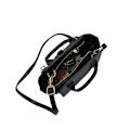 Miniatyrbild 5 av 5: Snygg svart crossbody-väska för kvinnor, perfekt för höstens mångsidighet Black