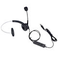 Miniatyrbillede 4 af 8: Call Center Headset Støjreduktion Ergonomisk Kablet Kundeservice Hovedtelefon til Hjemmekontor Call Center Telemarketing