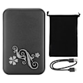 Miniatyrbillede 1 af 8: Harddisk-kabinet 2,5 tommer USB3.0 Support 3TB 5 Gbps Transmission Aluminium Legering Plug and Play HDD Kabinet Sort