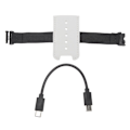 Miniatyrbild 1 av 8: DJI Mini 3 Pro grå drönarmodulinstallationssats med reserverat laddningshål och 4G-modulfäste