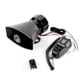 Miniatyrbilde 1 av 8: Bil Lastebil Buss 12V Square Port 7 Tone Alarm ABS Horn
