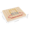 Pikkukuva 2 / 7: Geoboard Montessori puiset oppimislelut
