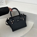 Miniatyrbild 1 av 5: Snygg svart crossbody-väska för kvinnor, perfekt för höstens mångsidighet Black