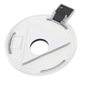 Miniatyrbild 8 av 8: Digital RGB LED-bas för PS5 vertikalt stativ 4 färglägen Robust Slim RGB LED-konsolstativ för PS5