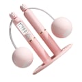 Miniatyrbillede 3 af 8: LCD-skærm trådløst hoppetov med stor vægtet stålkabel - Sakura Pink