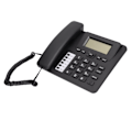 Miniatyrbilde 7 av 8: Hjemme-Desktop Kablet Telefon LCD-Skjerm Håndfri Anrops-ID Vekkerklokke Bedrifts Fasttelefon for Hjem Hotell
