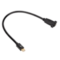 Miniatyrbillede 7 af 8: Mini DisplayPort Kabel Lille Bærbar 4K MiniDP Hun til Han Test Forlængerkabel til Computer med Fastgørelsesskruer