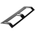 Miniatyrbilde 4 av 8: Karbonfiberstil Luftventil Uttak Deksel Trim for Land Rover Defender 2020-2021