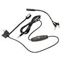 Miniatyrbilde 6 av 8: Boom Mikrofonkabel Støyreduksjon Gaming Headset Mikrofonkabel med Volumkontroll Demp Bryter for PS5 for Xbox PC