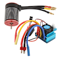 Miniatyrbilde 8 av 8: RC Brushless Motor ESC Set Profesjonelt Vanntett Høy Dreiemoment 3650 Brushless Motor 120A ESC Combo Set for RC Bil 3600KV